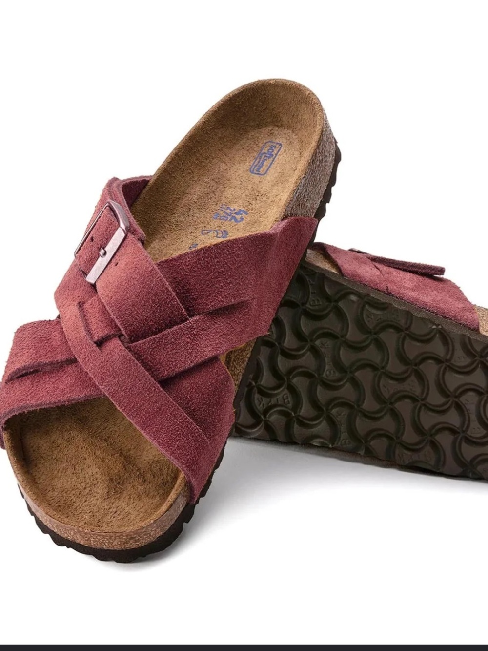 Birkenstock Siena Pink Suede Criss Cross Sandals EU 38 US Women’s 7–7.5
